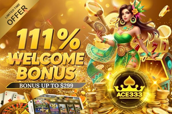 111% Welcome Bonus - Up to $299